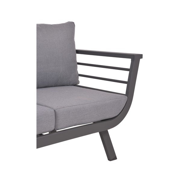 4-delna vrtna sedežna garnitura z mizo z aluminijasto konstrukcijo Garden Pleasure Elia-image-3