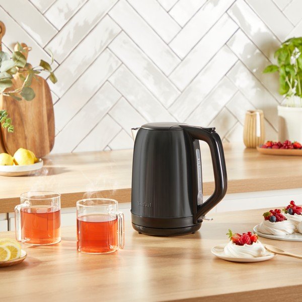 Sijajno črn grelnik vode 1,7 l Subito KO5S08E0 – Tefal-image-1