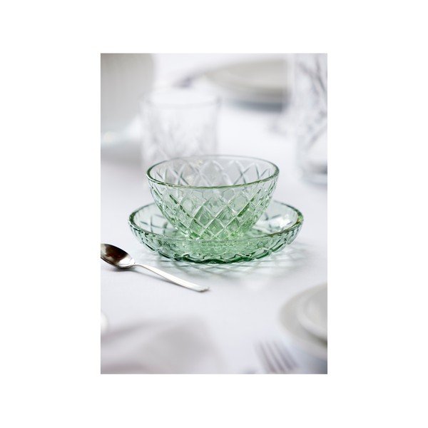 Zelene steklene skledice v kompletu 4 ks 325 ml Sorrento – Lyngby Glas-image-4