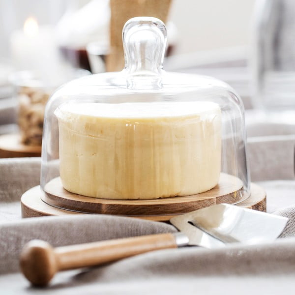 Deska za sir s steklenim pokrovom Sagaform Oval-image-1