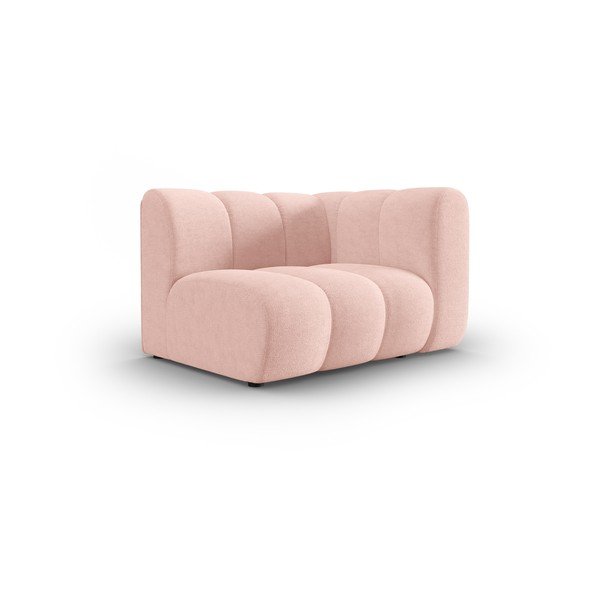 Rožnata modularna sedežna garnitura (desni kot) Lupine – Micadoni Home-image-2