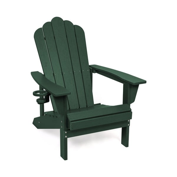 Zelen plastičen vrtni fotelj Adirondack – Bonami Selection