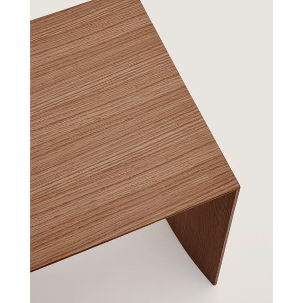 Mizica v orehovem dekorju v temni naravni barvi 45x90 cm Litto – Kave Home-image-3