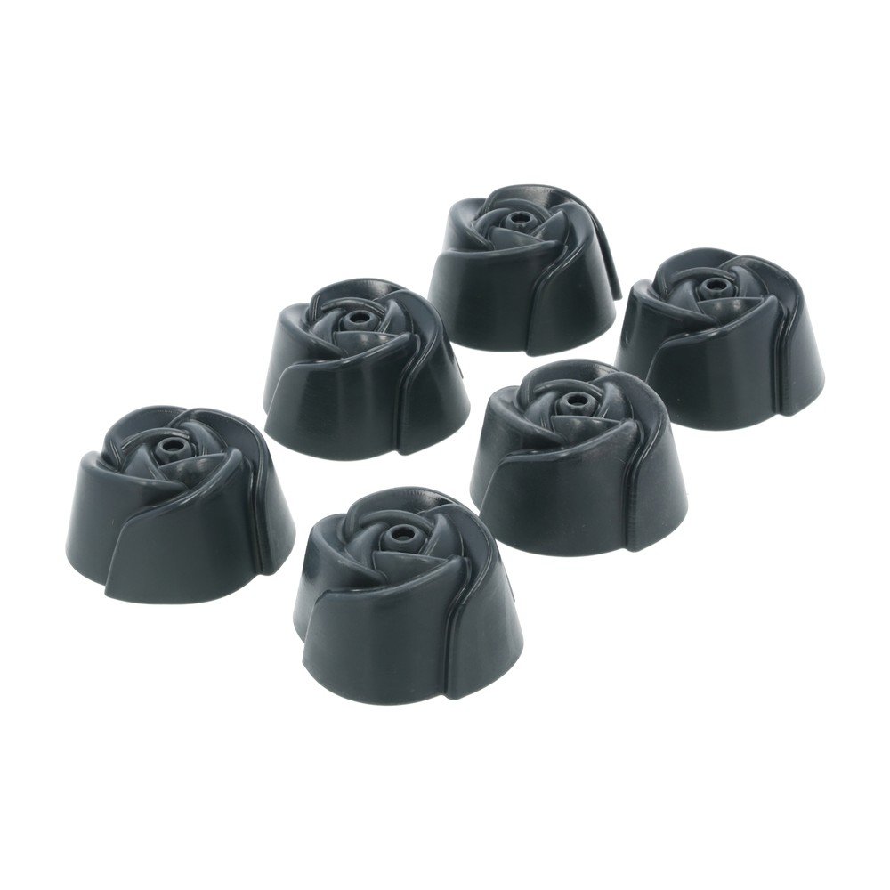 Silikonski modeli v kompletu 6 ks za mafine ø 7 cm Rose