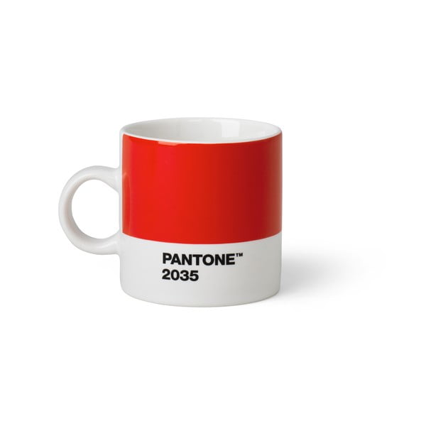 Rdeća skodelica Pantone Espresso, 120 ml