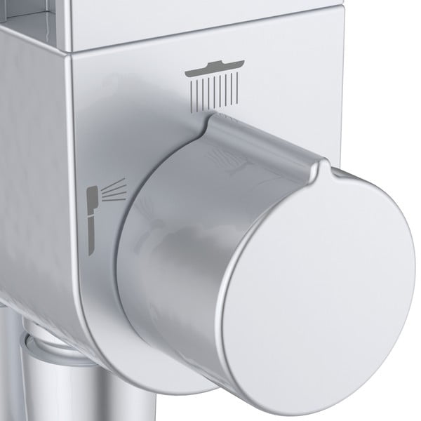 Kovinska tuš garnitura v mat srebrni barvi 110 cm ALU+ – Ideal Standard-image-3