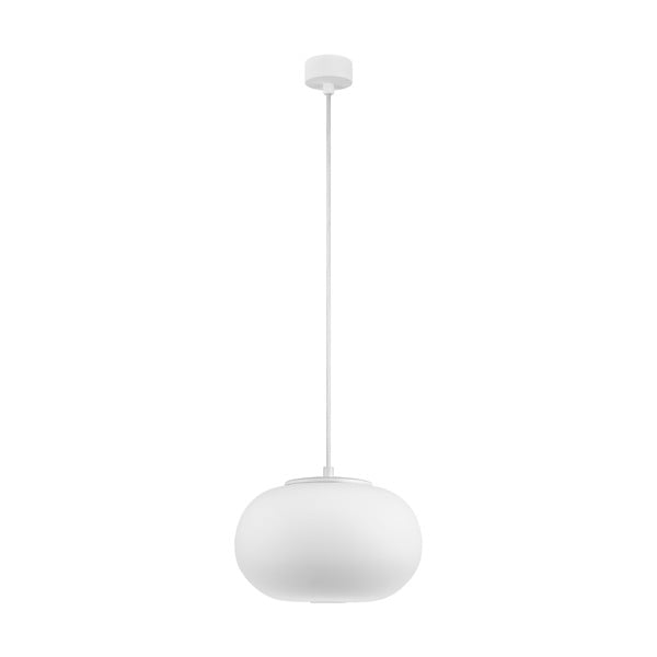 Mat belo viseče svetilo Sotto Luce Dosei, ⌀ 25 cm
