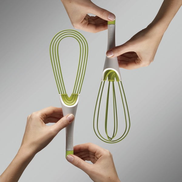 Belo-rdeča zložljiva metlica Joseph Joseph Twist-image-1