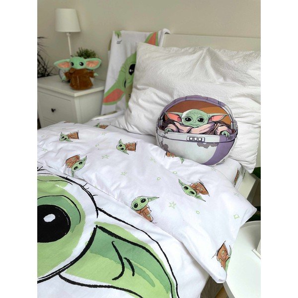 Otroška blazina iz mikropliša ø 40 cm Star Wars "Mandalorian 02" – Jerry Fabrics-image-2