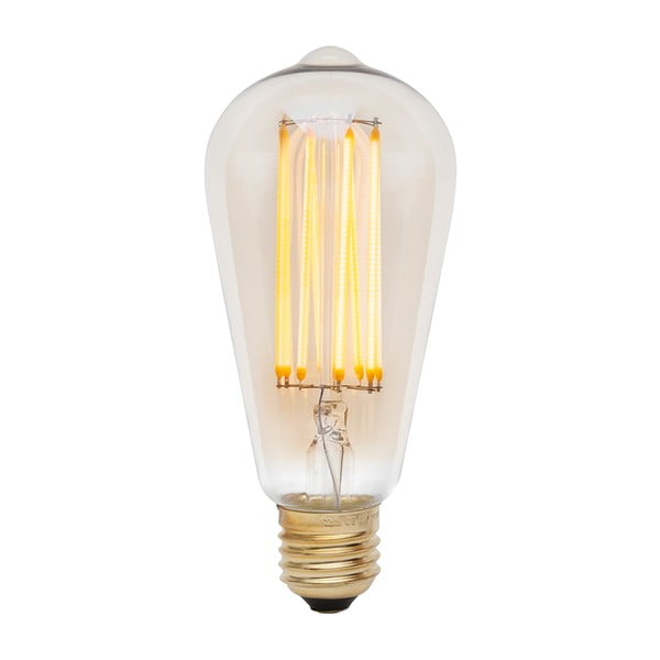 LED filament zatemnitvena žarnica s toplo svetlobo E27, 3 W Squirrel Cage – tala
