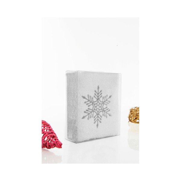 Brisača Christmas Snowflake White, 30 x 50 cm-image-2