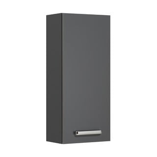 Temno siva stenska kopalniška omarica 30x70 cm - Pelipal