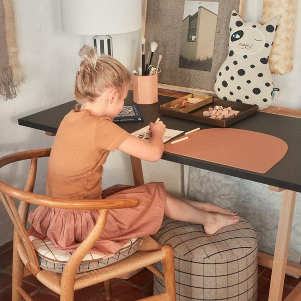 Bež vreča za sedenje Grid – OYOY Living Design-image-1