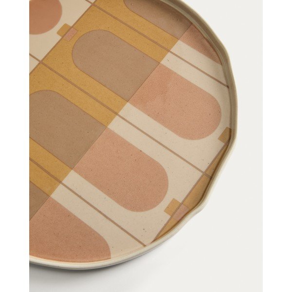 Servirni keramičen krožnik ø 27 cm Julnet – Kave Home-image-1