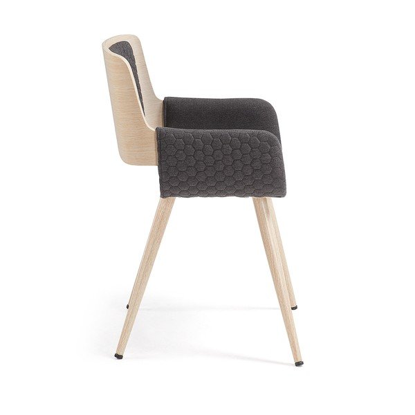Temno siv stol Kave Home Andre-image-2