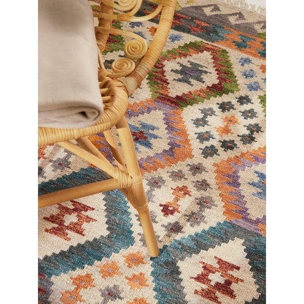 Obojestranska ročno tkana volnena preproga 120x170 cm Kamal Oasis – Nouristan-image-3