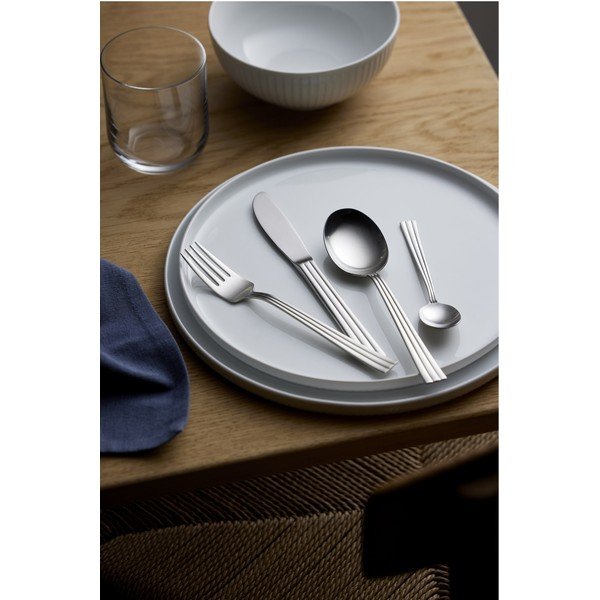 Pribor iz nerjavečega jekla v srebrni barvi 16 ks Thebe – Gense-image-1