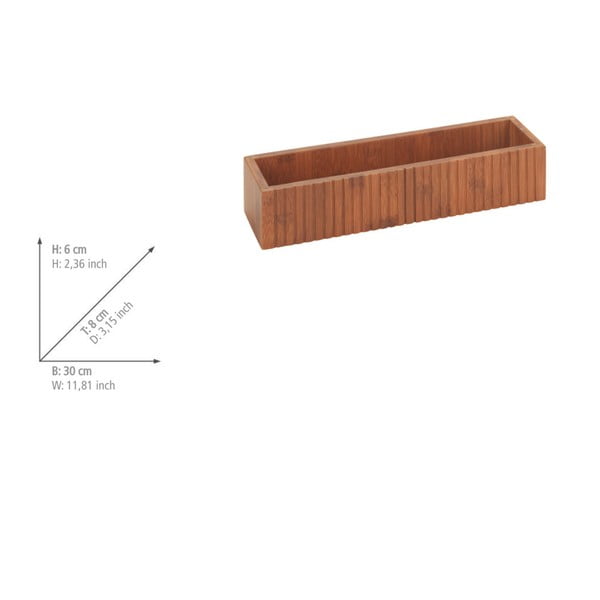 Bambusov organizator za začimbe z namestitvijo brez vrtanja Mera – Wenko-image-4