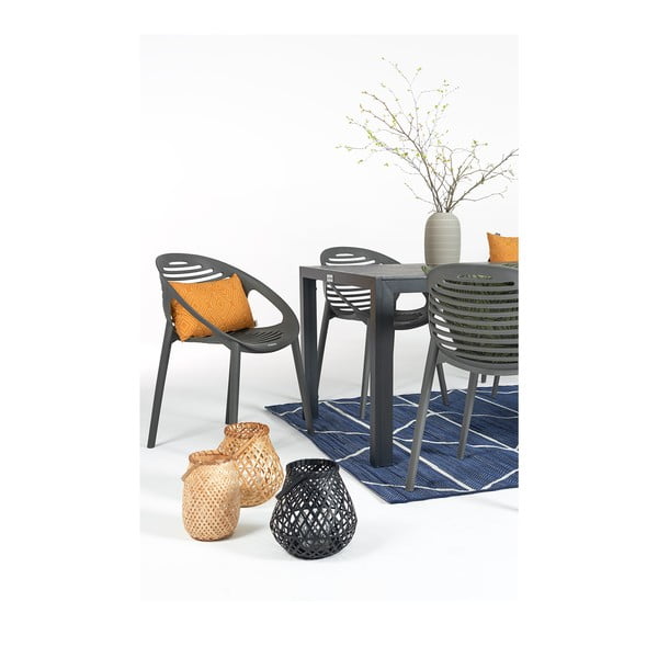 Siv set vrtnega pohištva s 6 stoli Le Bonom Joanna Thor-image-2