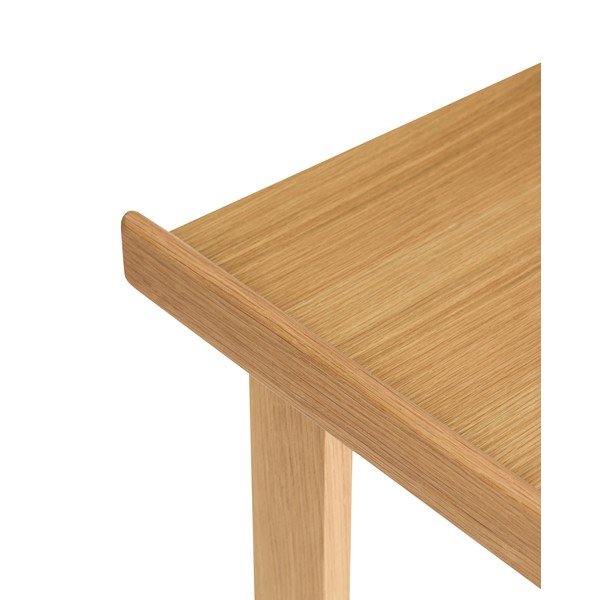 Stranska mizica v hrastovem dekorju 35x48 cm Less – Hübsch-image-4