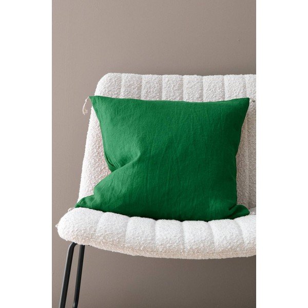 Lanena prevleka za blazino 50x50 cm Candice – Ellos Home-image-1