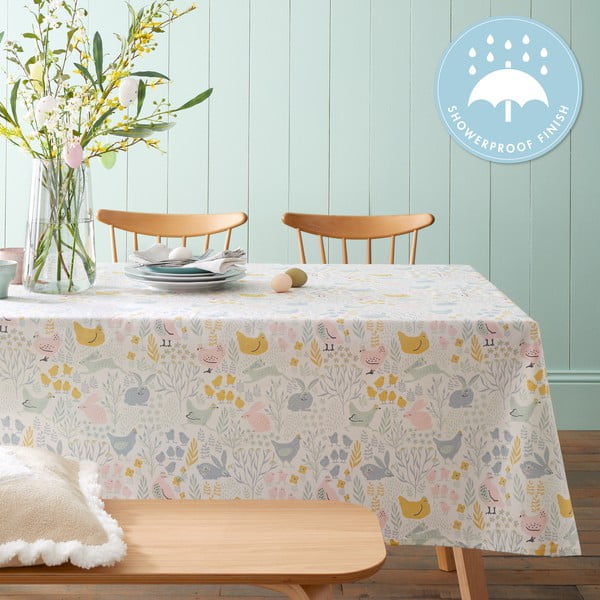 Bombažen namizni prt 137x178 cm Cottage Friends – Catherine Lansfield-image-3