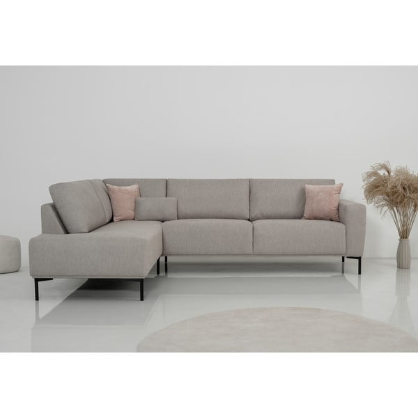 Bež kotna sedežna garnitura (levi kot) Loosdrecht – Scandic-image-1