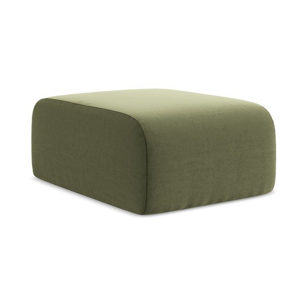 Zelen žameten tabure Lani – Makamii