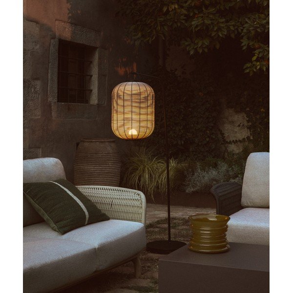 Sivorjava LED lanterna na USB (višina 55 cm) Saranella – Kave Home-image-1