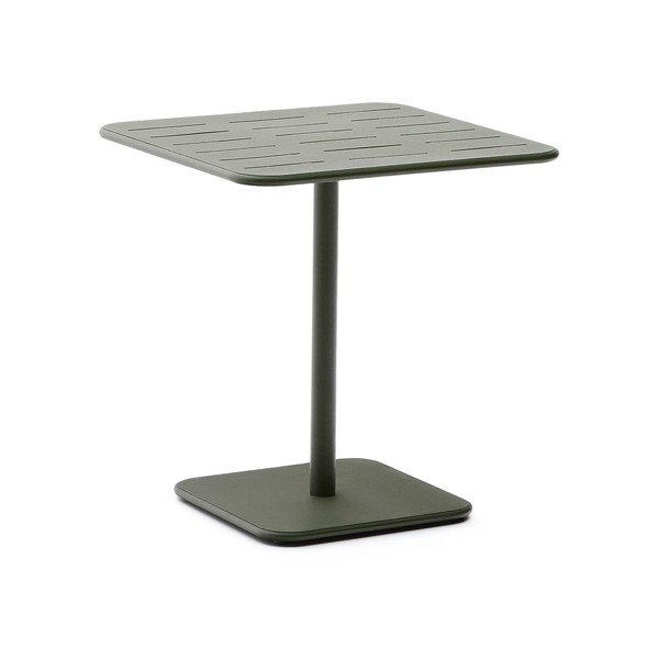 Jeklena vrtna miza 70x70 cm Brai – Kave Home