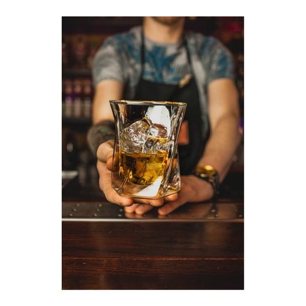 Dvostenski kozarec za viski Vialli Design, 300 ml-image-3