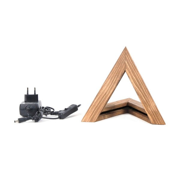 Lesena namizna svetilka Triangle-image-2
