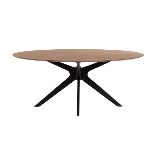 Jedilna miza z mizno ploščo v hrastovem dekorju 110x180 cm Naanim – Kave Home