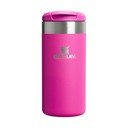 Rožnat termo lonček iz nerjavečega jekla 350 ml AeroLight™ Transit Mug Violet Blossom – Stanley