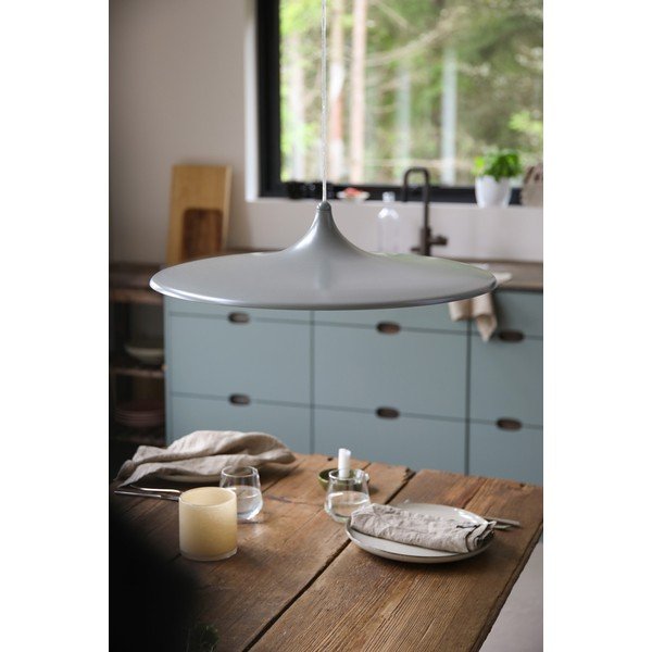 Siva kovinska LED zatemnitvena viseča svetilka ø57x13 cm Beam – Markslöjd-image-1