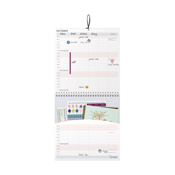 Družinski stenski koledar - Busy B-image-3