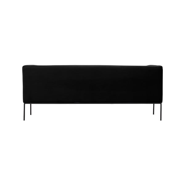 Črna zofa Windsor & Co Sofas Neptune, 195 cm-image-4