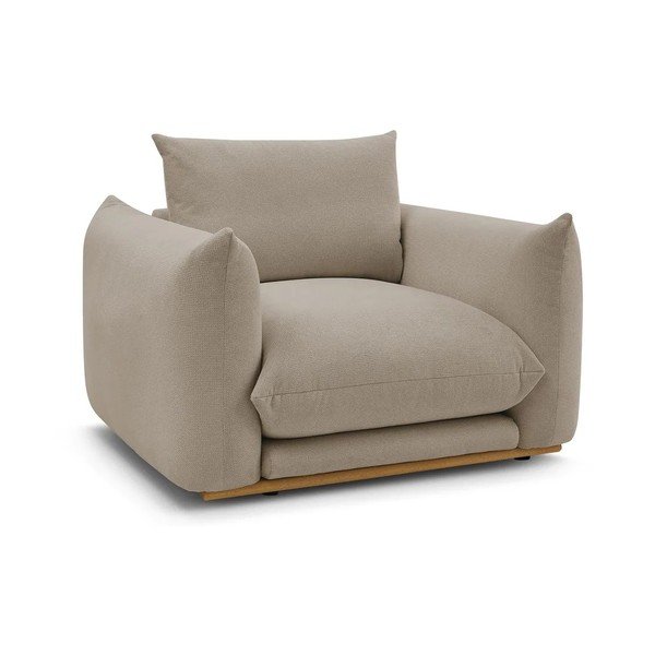 Bež fotelj Ernest – Bobochic Paris