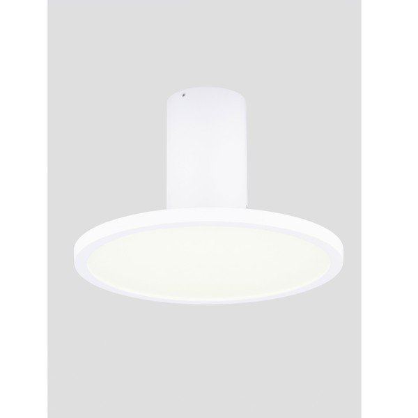 Mat bela aluminijasta LED stropna svetilka z upogljivo konstrukcijo Ekei – Nova Luce-image-2