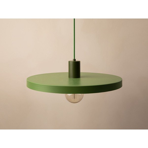 Zelena kovinska viseča svetilka ø 40 cm Ori – Micadoni -image-3