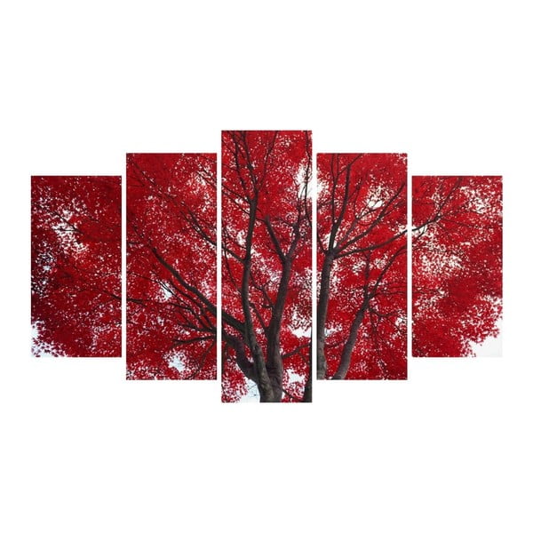 Večdelna slika 3D Art Red Passion, 102 x 60 cm