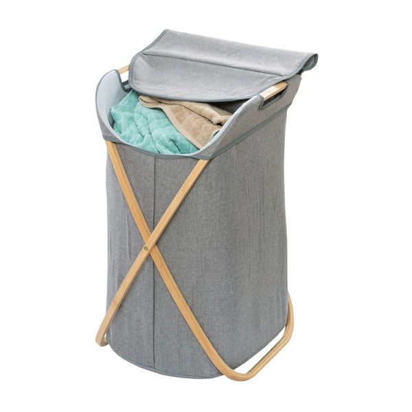 Koš za perilo z okvirjem iz bambusa Wenko Bahari, 79 l-image-3