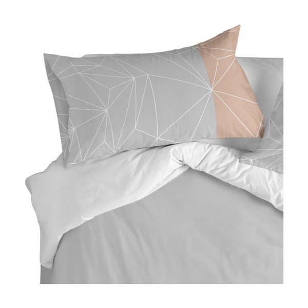 Komplet 2 bombažnih prevlek za vzglavnike Blanc Range, 50 x 75 cm-image-1