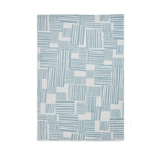 Svetlo modra preproga 160x230 cm Blocks – Catherine Lansfield