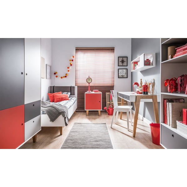 Belo-siva delovna miza Vox Concept-image-4