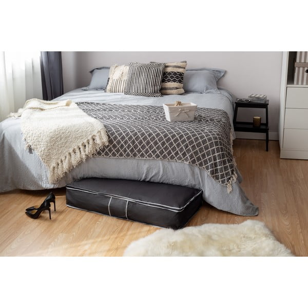 Črna škatla za shranjevanje pod posteljo Compactor Underbed Box-image-1
