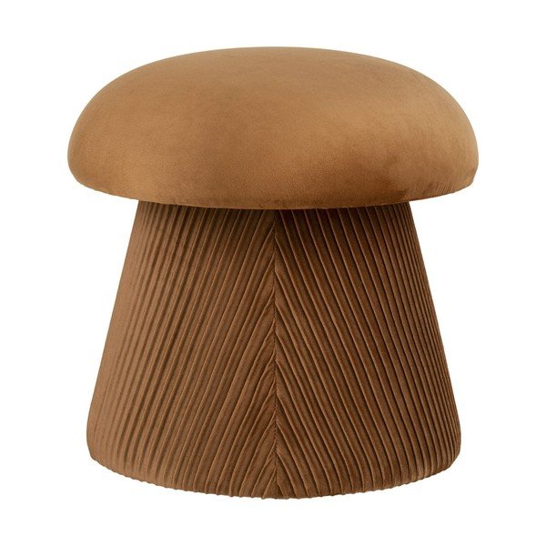 Oker rumen žameten tabure Hampton – House Nordic-image-2