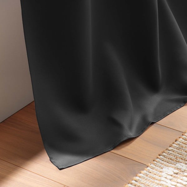 Črna zatemnitvena zavesa 135x280 cm Occult – douceur d'intérieur-image-4