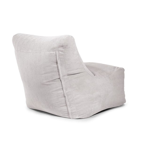 Rjava vreča za sedenje iz rebrastega žameta Seat 100 Lounge – SLOWDOWN-image-4