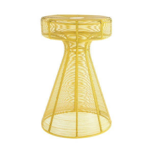 Kovinska okrogla stranska mizica ø 30,5 cm Cuerda Corcho – Leitmotiv